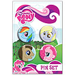 My Little Pony Ponies Pin Set 4-Pack